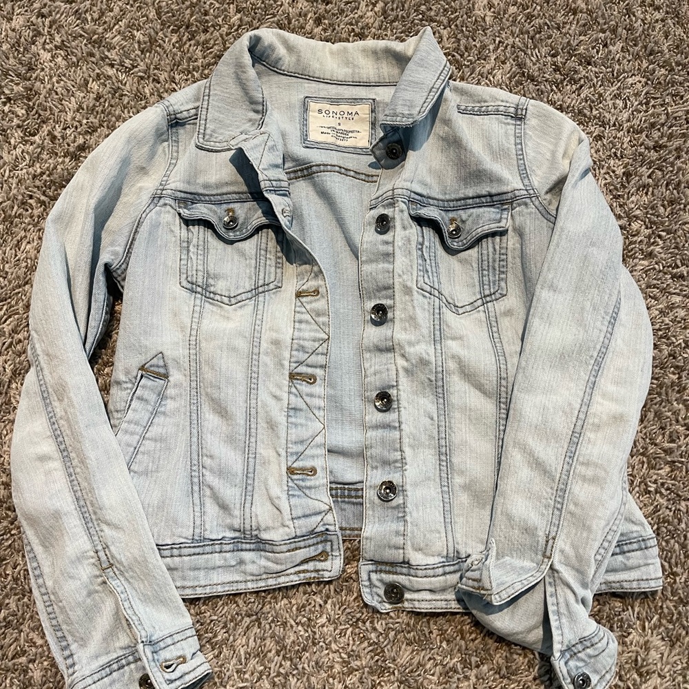 Light blue Sonoma jean jacket
